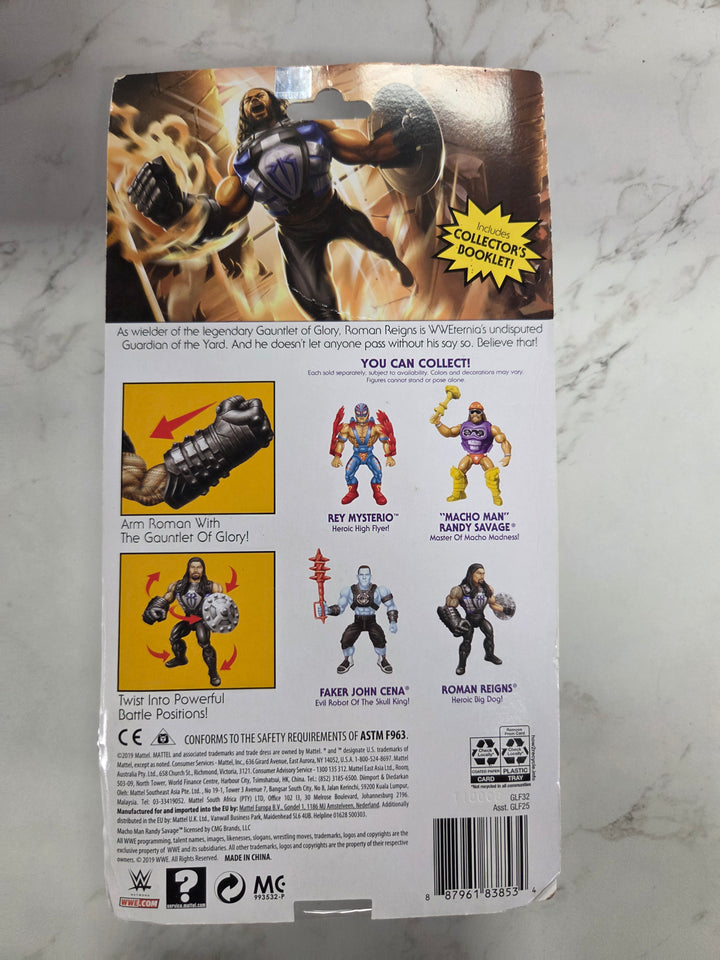 NEW Mattel Masters of The WWE Universe - Roman Reigns Figure NT82526