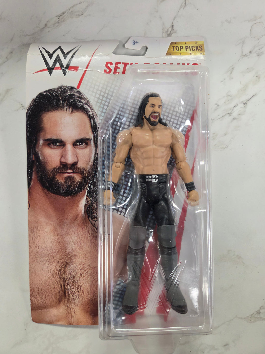 NEW Mattel WWE - Seth Rollins 2017 7" Wrestling Figure NT82526