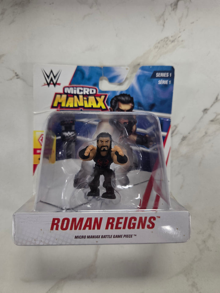 NEW Mattel Micro Maniax WWE  - Roman Reigns Figure Brand New NT82526