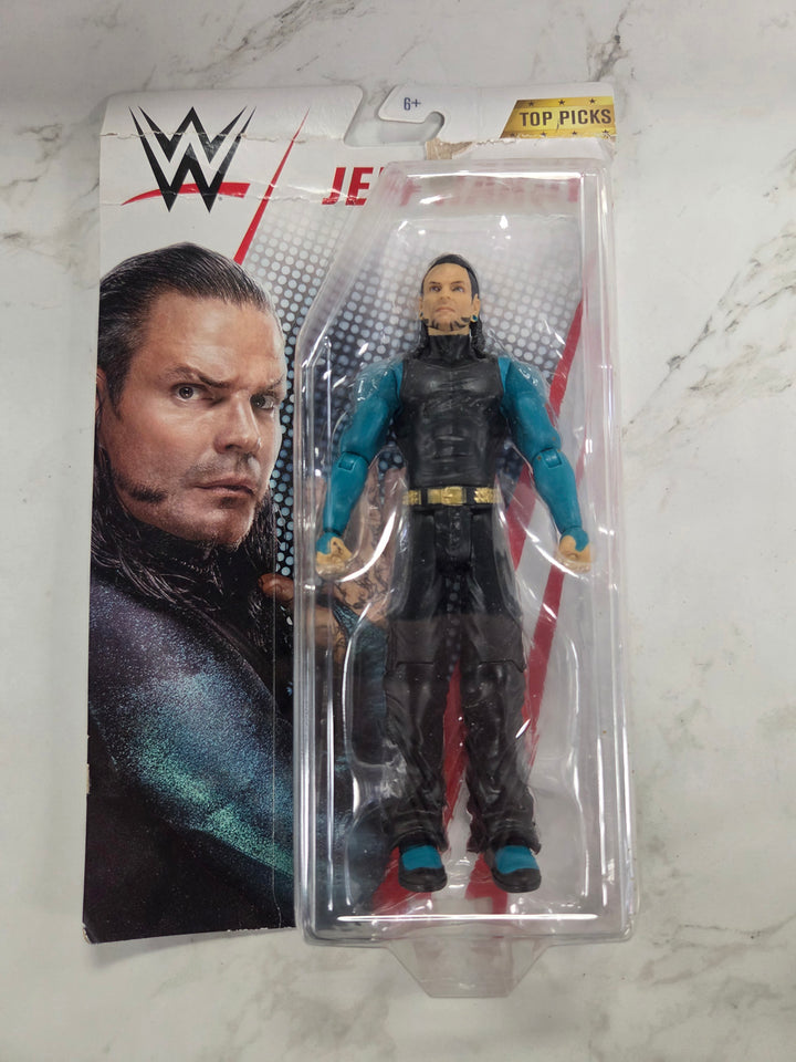 NEW Mattel WWE - Jeff Hardy (Blue Outfit) 7" Wrestling Figure NT82526