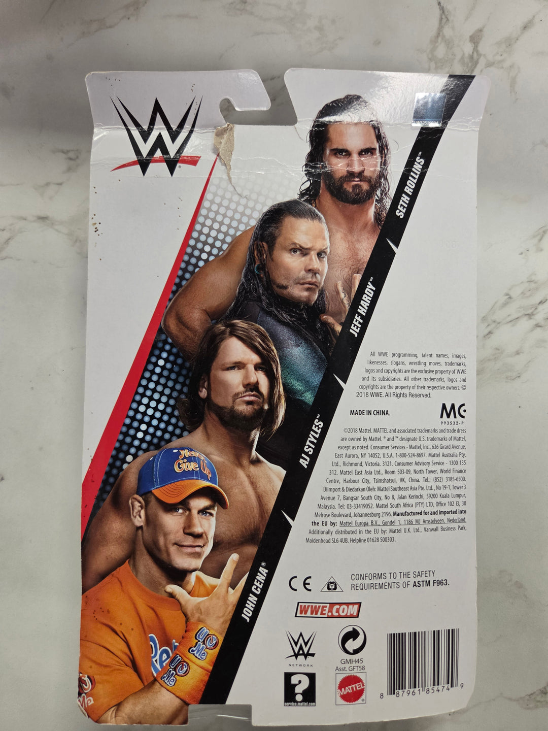 NEW Mattel WWE - Jeff Hardy (Blue Outfit) 7" Wrestling Figure NT82526
