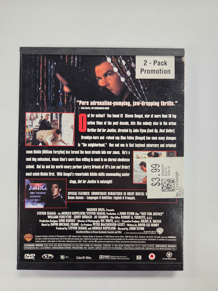 Out for Justice - DVD PM82626
