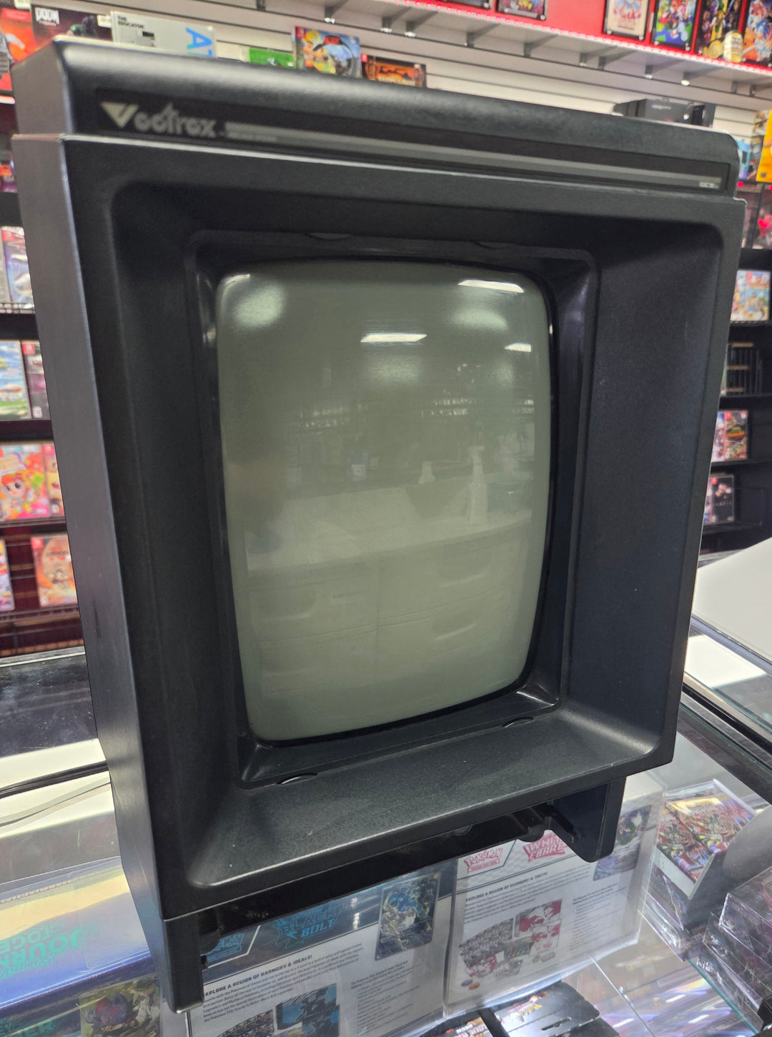 FOR PARTS NOT WORKING Defective Audio/Screen/Missing Controller/Untested Cartridge Slot Vectrex Console   POX013