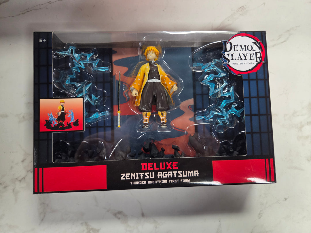 NEW McFarlane Demon Slayer: Zenitsu Agatsuma Thunder Breathing First Form Figure NT82826