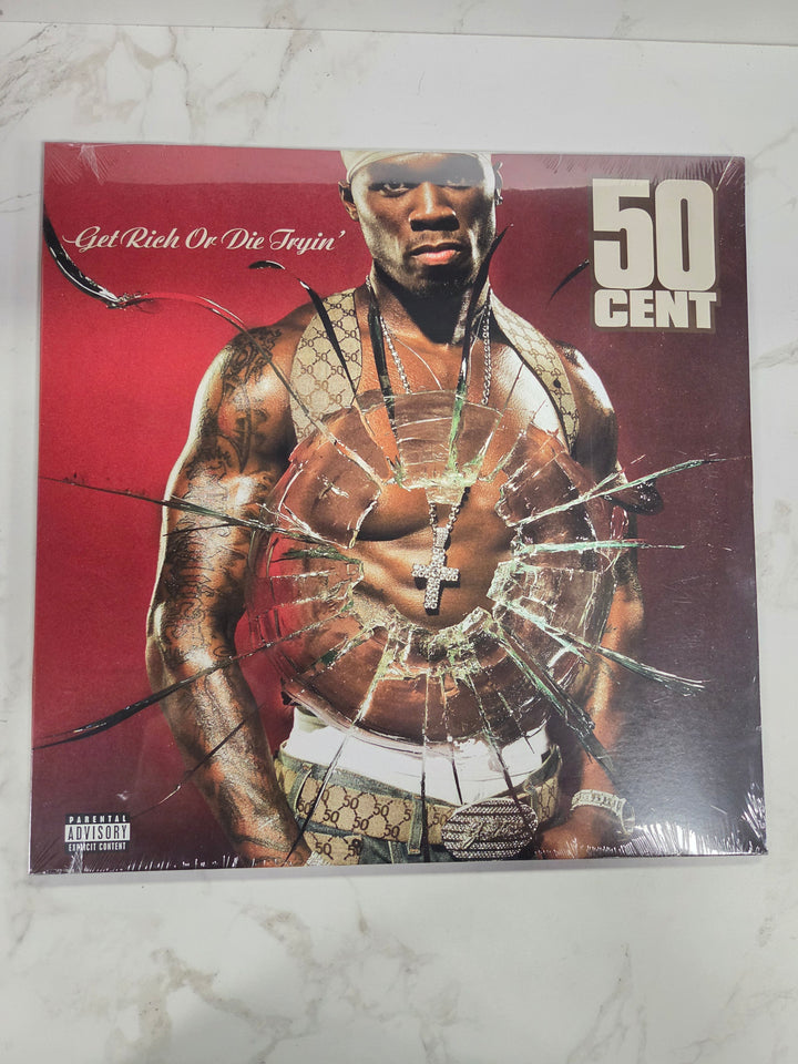 NEW 50 Cent – Get Rich Or Die Tryin' (2014 U.S. Reissue) Vinyl Record NR82826