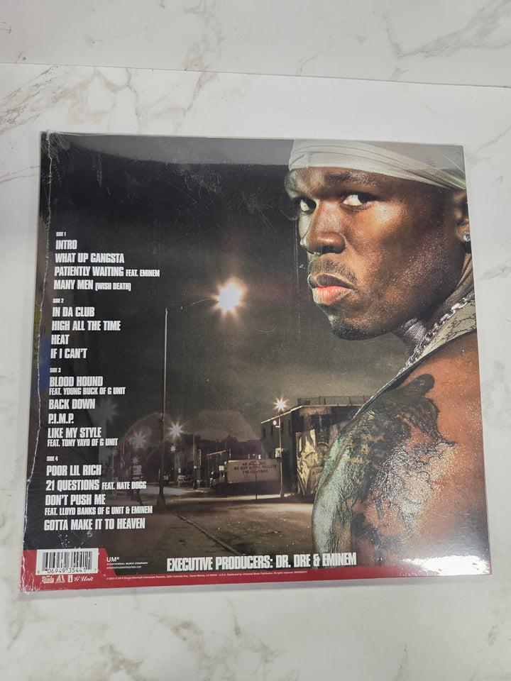 NEW 50 Cent – Get Rich Or Die Tryin' (2014 U.S. Reissue) Vinyl Record NR82826