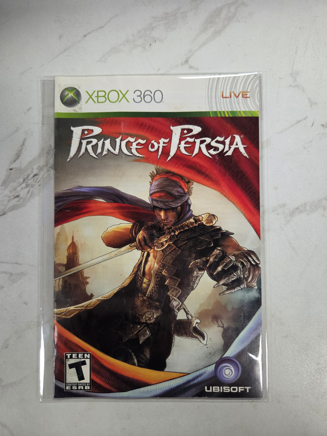 Prince of Persia Xbox 360 MANUAL ONLY MO82826