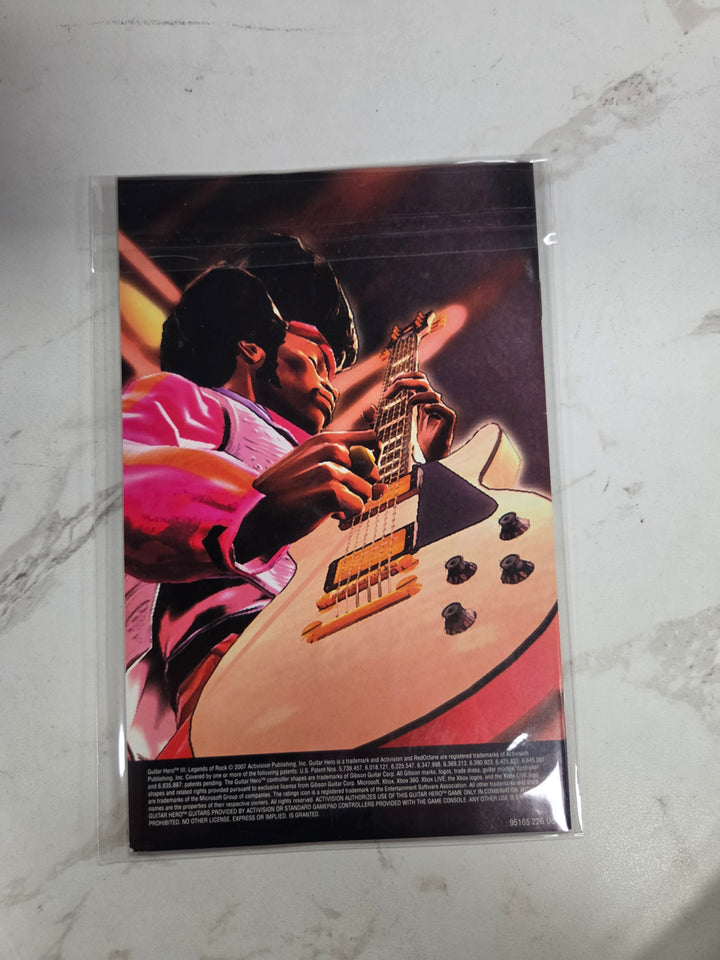 Guitar Hero III: Legends of Rock Xbox 360 MANUAL ONLY MO82826