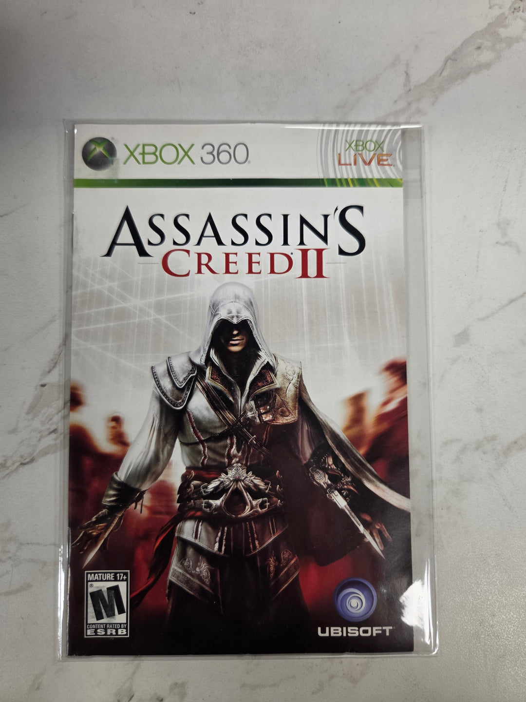 Assassin's Creed II Xbox 360 MANUAL ONLY MO82826