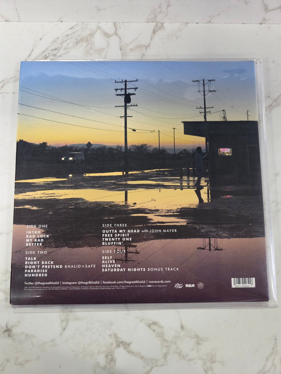 Khalid - Free Spirit (NM) Vinyl Record VR82826