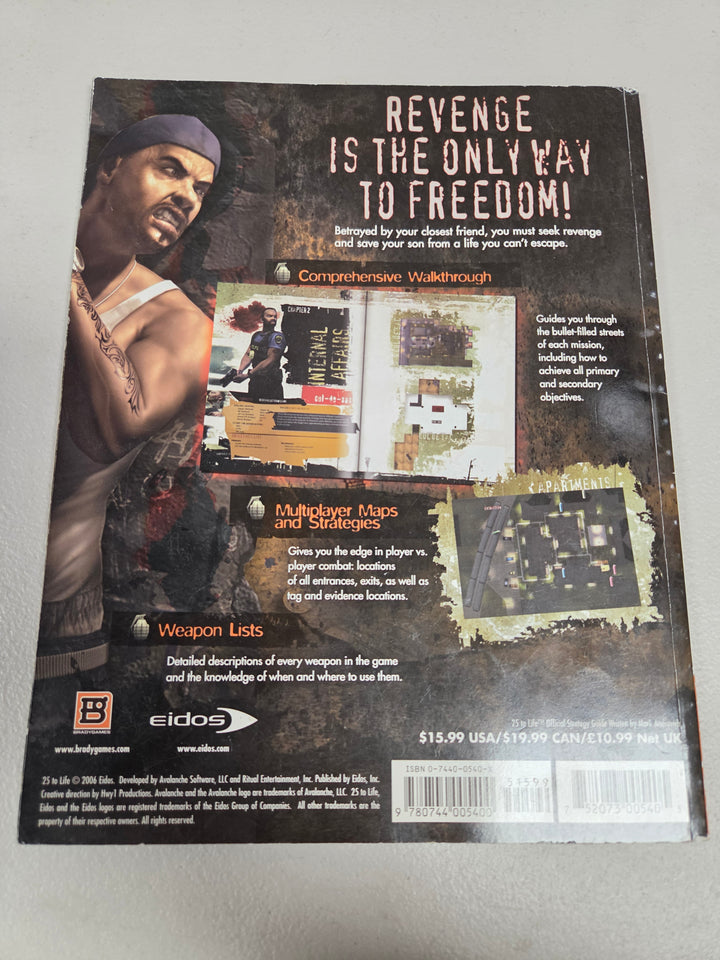 25 To Life [BradyGames] - Strategy Guide ST82926