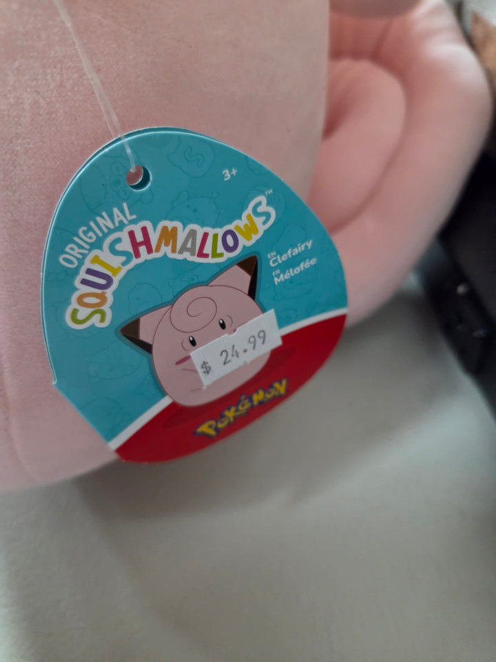 Squishmallows - Pokemon: Clefairy 12" Plush XP82926