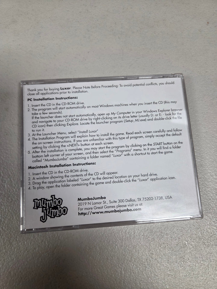 Luxor - PC CD-ROM PC82926