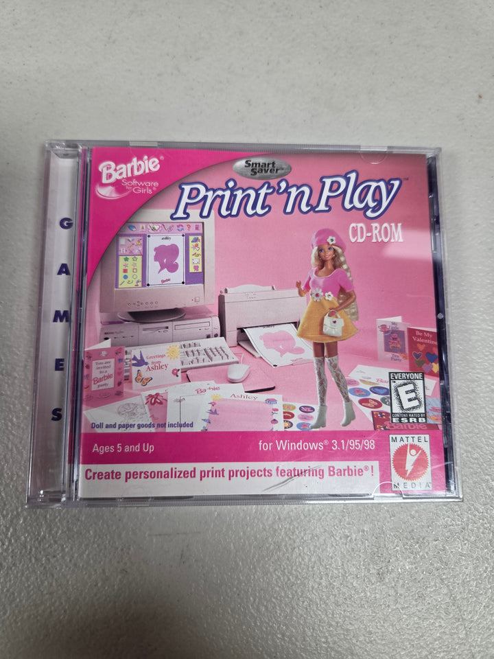 Barbie Print 'n Play - PC CD-ROM PC82926