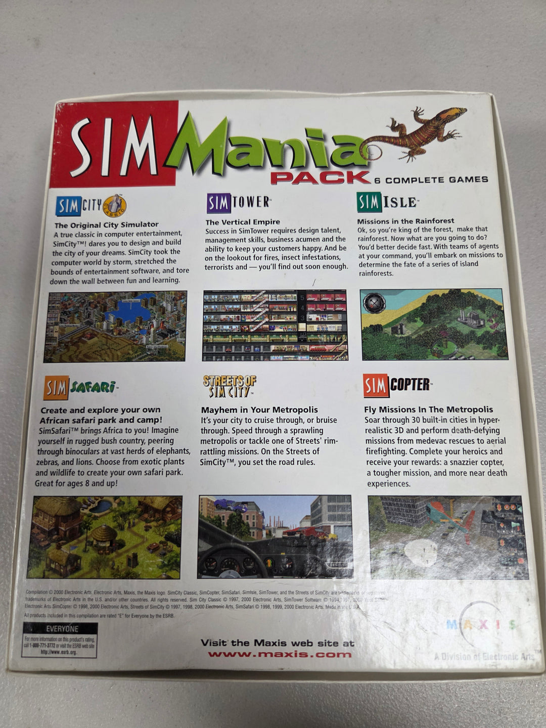 Sim Mania Pack - PC CD-ROM PC82926