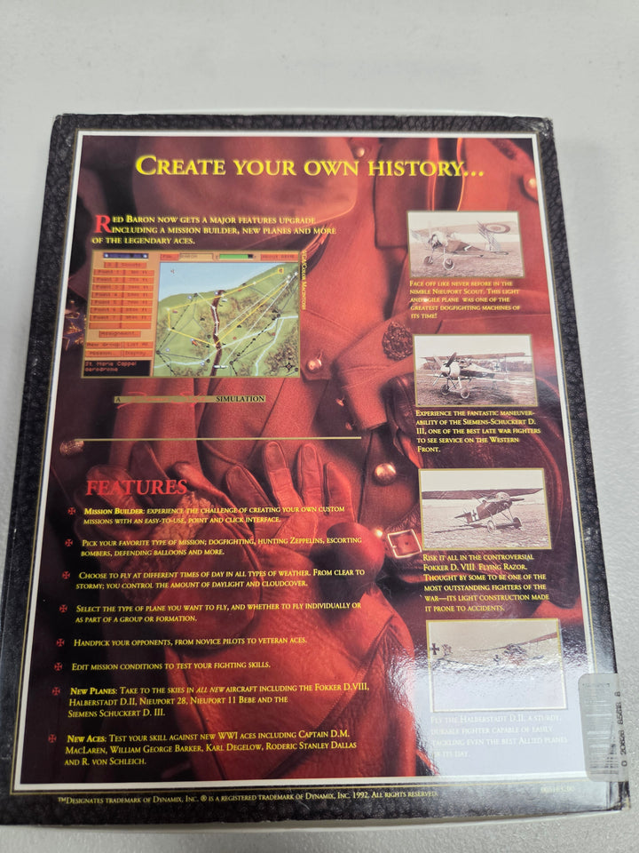 Red Baron: Mission Builder - PC PC82926