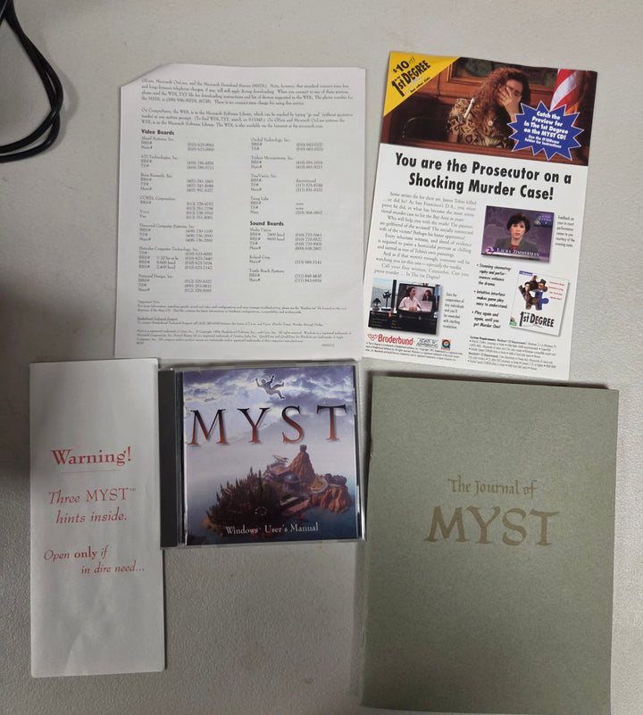 Myst (Big Box) - PC CD-ROM PC82926