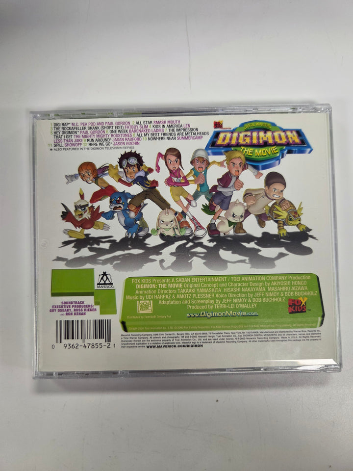 Digimon: The Movie Original Soundtrack (2000) - CD PM82926