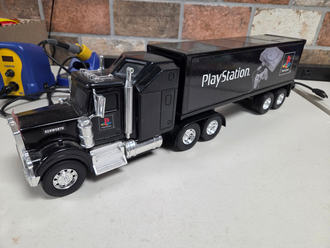 Buddy L Diecast PlayStation 1 PS1 Semi-Tractor Trailer Truck Collectible UT82926