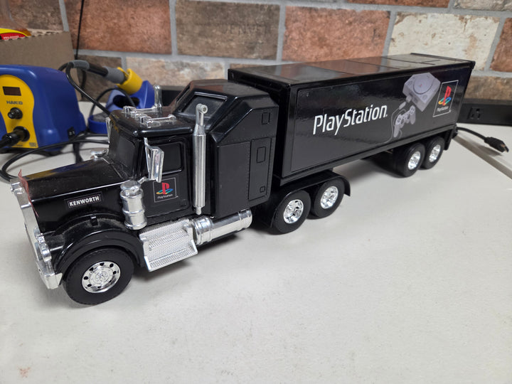 Buddy L Diecast PlayStation 1 PS1 Semi-Tractor Trailer Truck Collectible UT82926