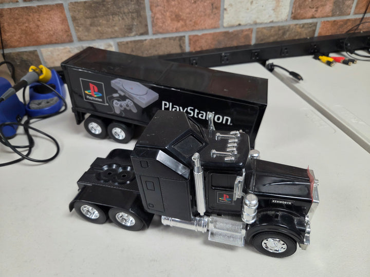 Buddy L Diecast PlayStation 1 PS1 Semi-Tractor Trailer Truck Collectible UT82926