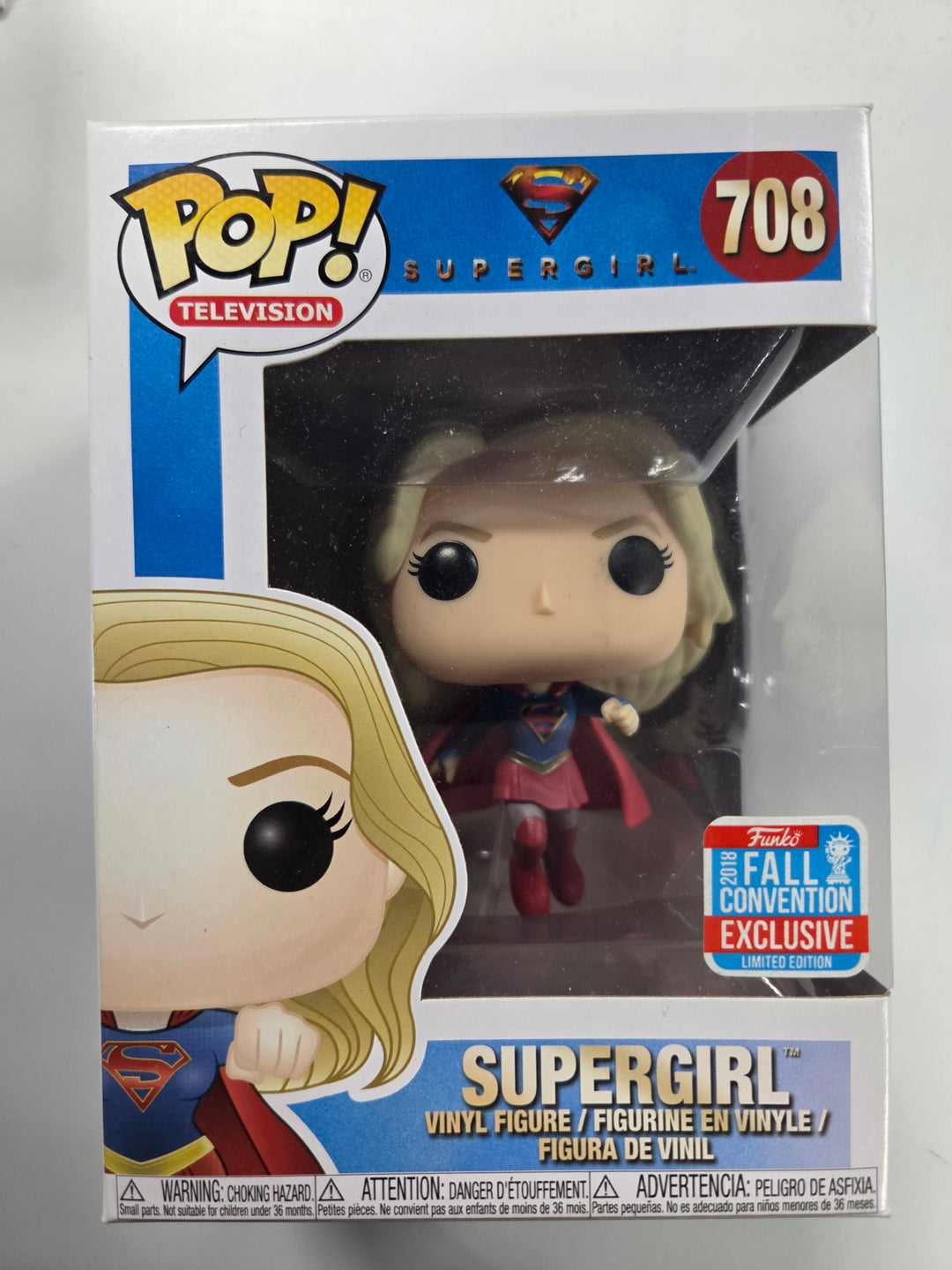 Funko Pop! Supergirl 708, Fall Funko Convention. NYCC. Supergirl FP9226