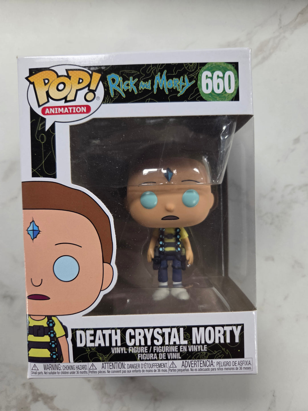Funko Pop! Death Crystal Morty #660, Rick and Morty FP9226