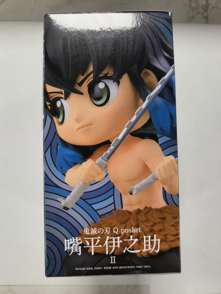 NEW Banpresto Q Posket Demon Slayer - Inosuke Hashibira II Version A Figure NT9226