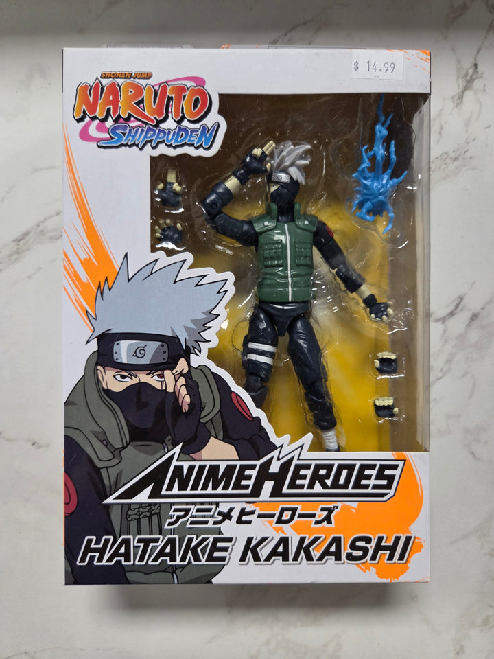 NEW Bandai Naruto Shippuden Anime Heroes Series - Hatake Kakashi Action Figure NT9226