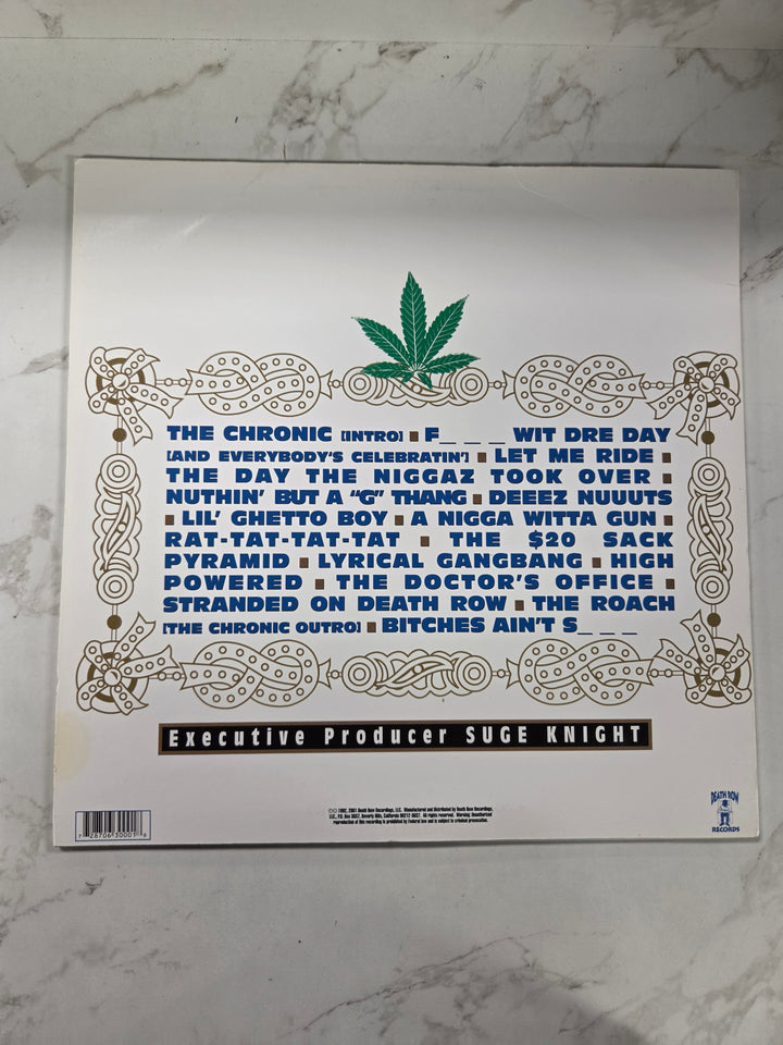 Dr. Dre ‎– The Chronic (2001 Reissue/Remaster) Very Good VR9226