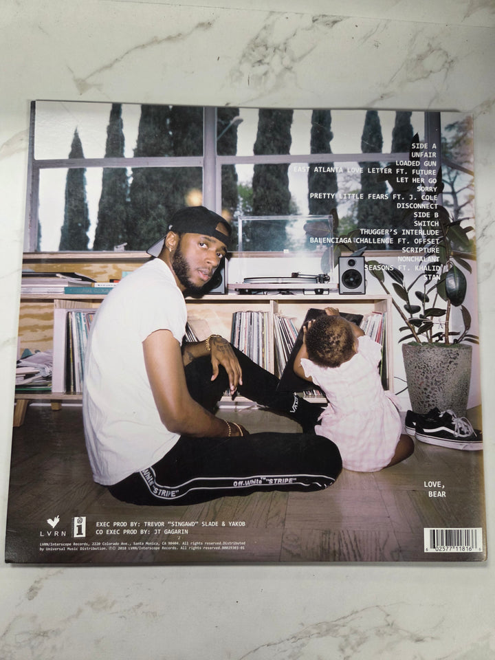 6lack – East Atlanta Love Letter (2018 U.S. Pressing) Very Good Plus VR9226