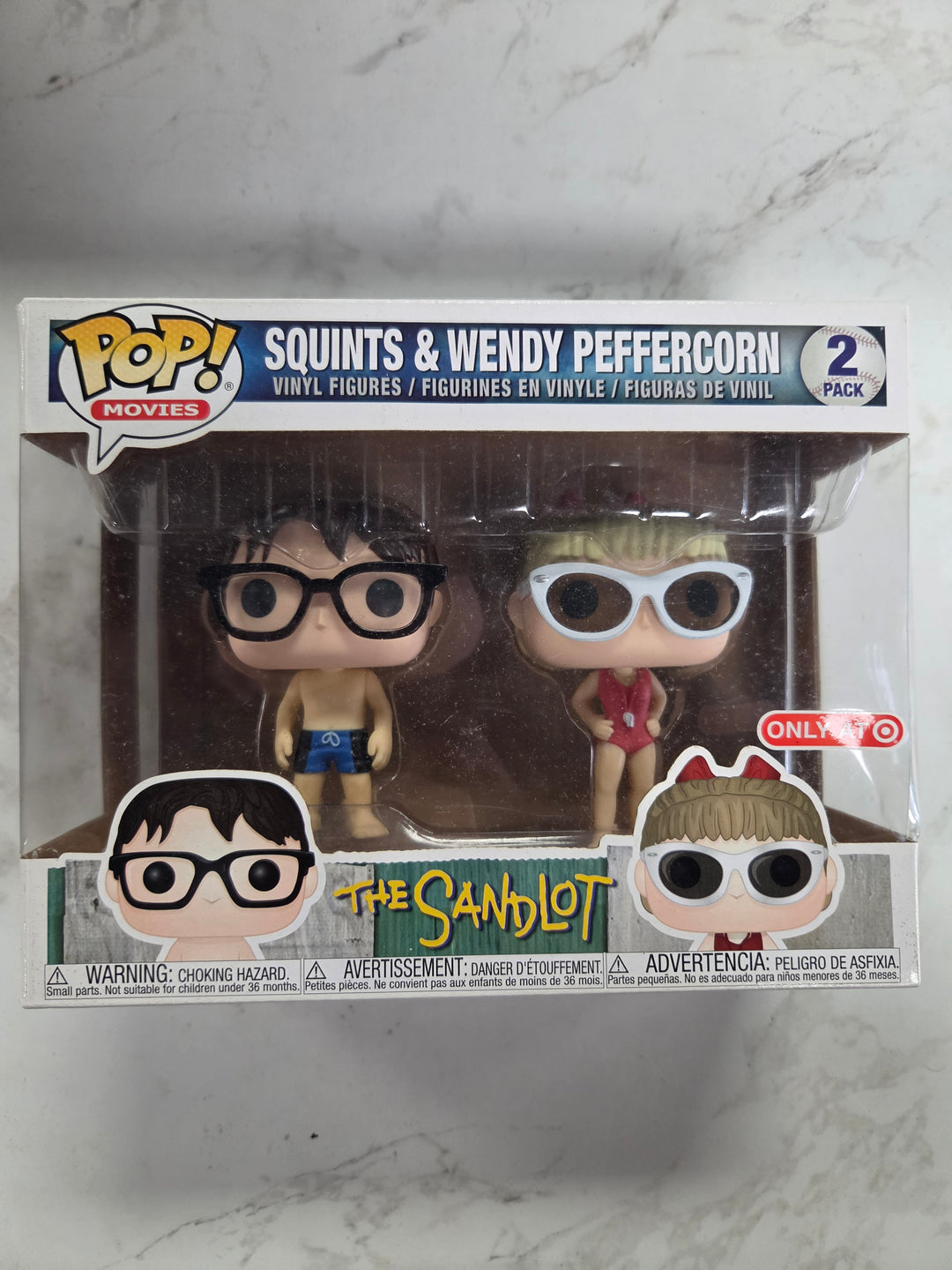 Funko Pop! Squints & Wendy Peffercorn 2-Pack, The Sandlot FP9326