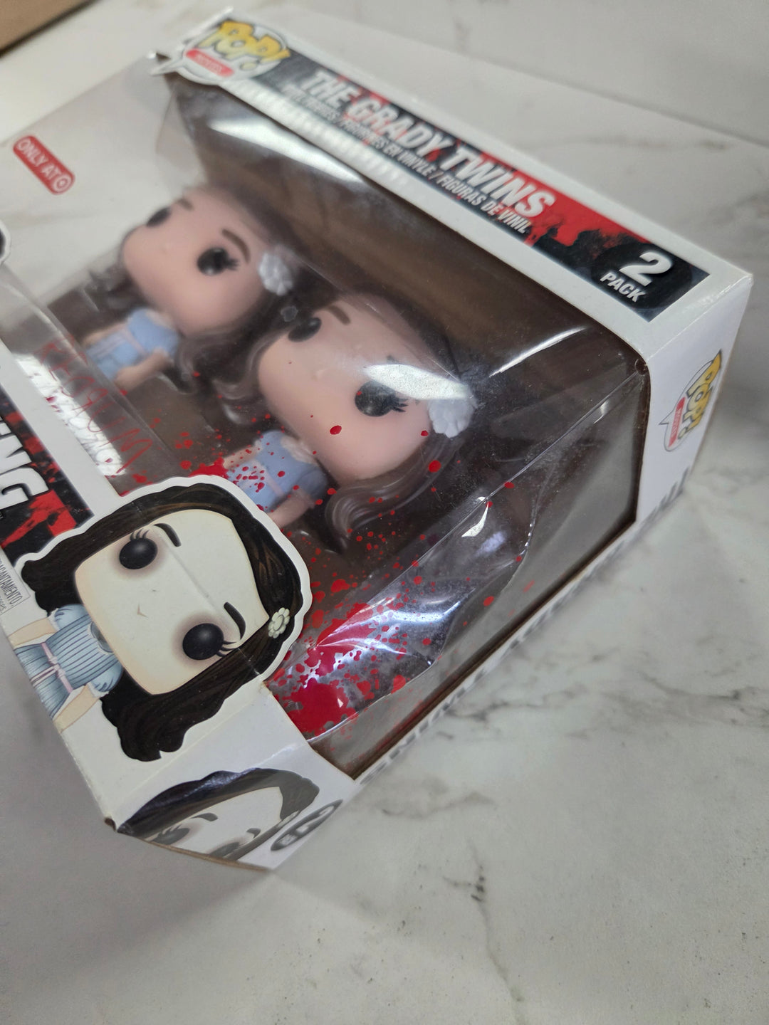 Funko Pop! The Grady Twins 2-Pack, The Shining. Popcultcha Exclusive (PARTIAL COSMETIC DAMAGE) FP9326