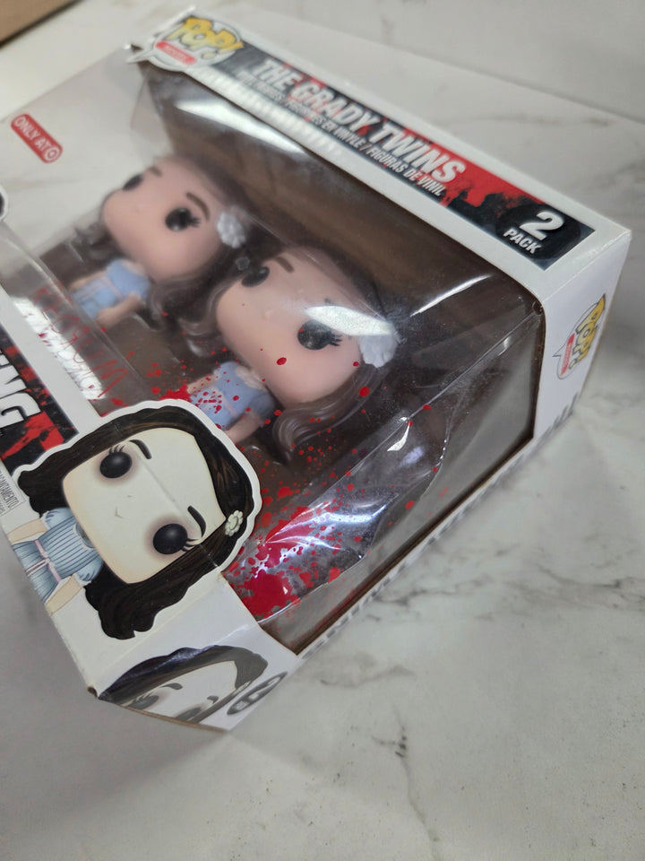 Funko Pop! The Grady Twins 2-Pack, The Shining. Popcultcha Exclusive (PARTIAL COSMETIC DAMAGE) FP9326