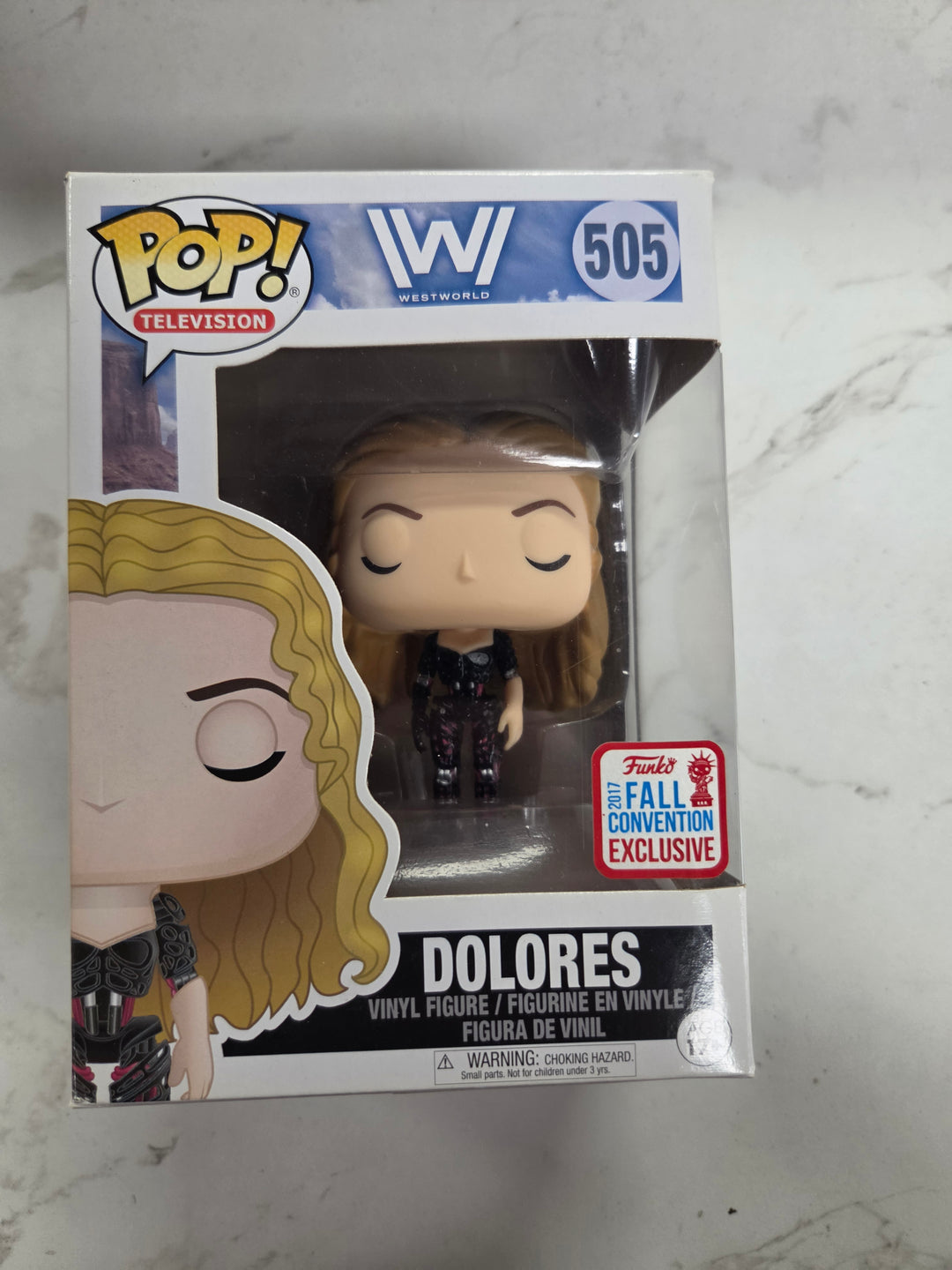 Funko Pop! Dolores #505, NYCC. Westworld FP9326