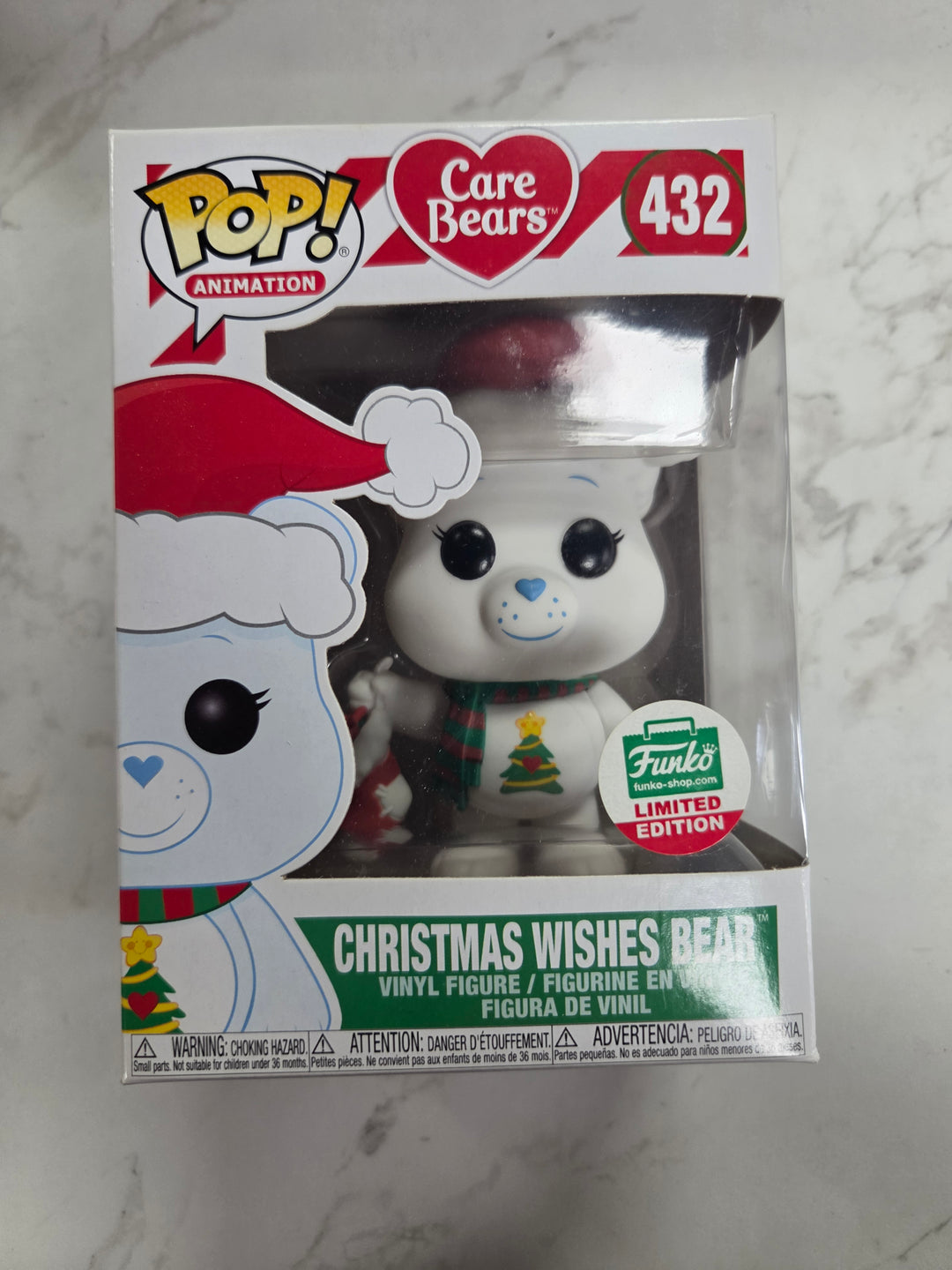 Funko Pop! Christmas Wishes Bear #432, Care Bears FP9326