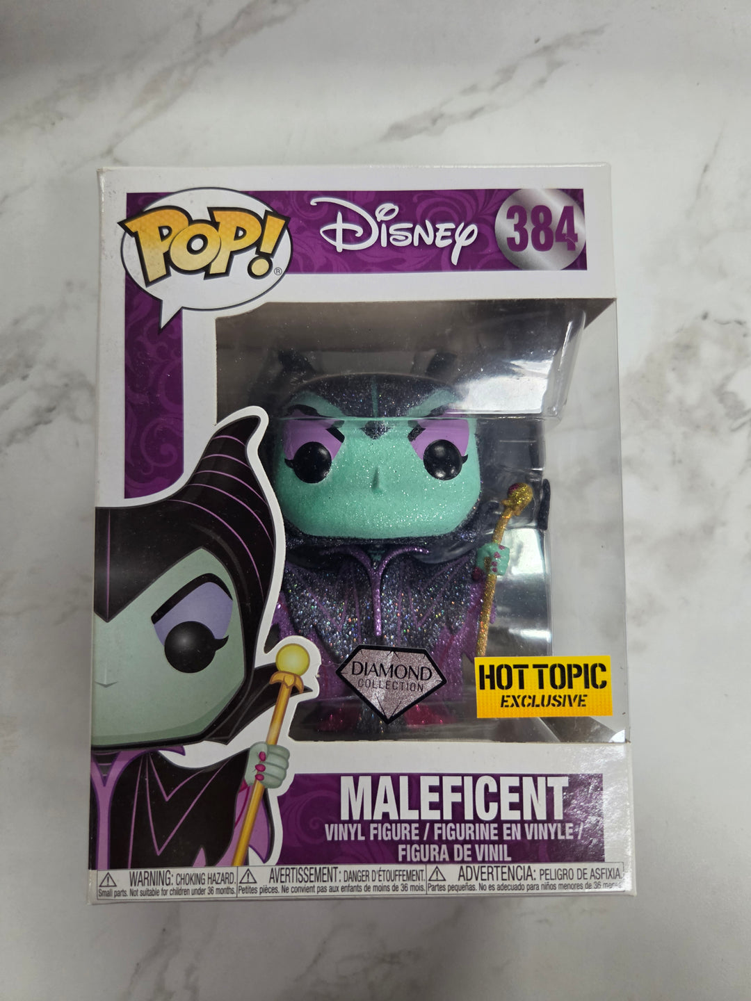 Funko Pop! Maleficent [Diamond] #384, Sleeping Beauty FP9326