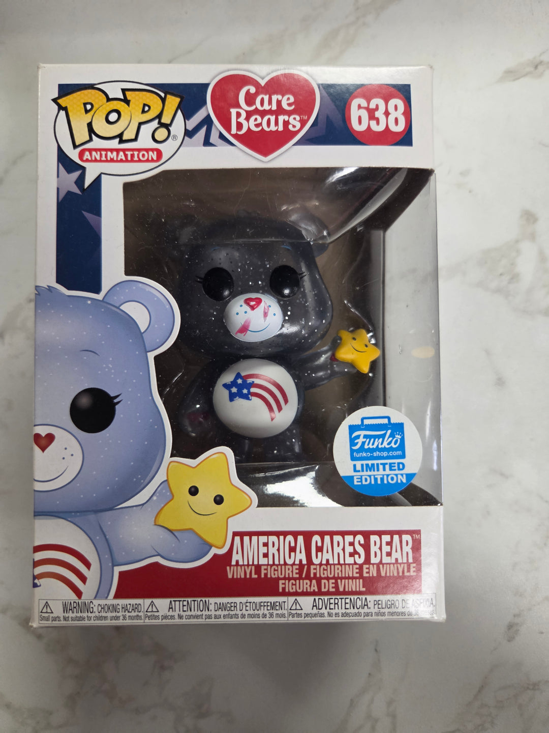 Funko Pop! America Cares Bear #638, Care Bears FP9326