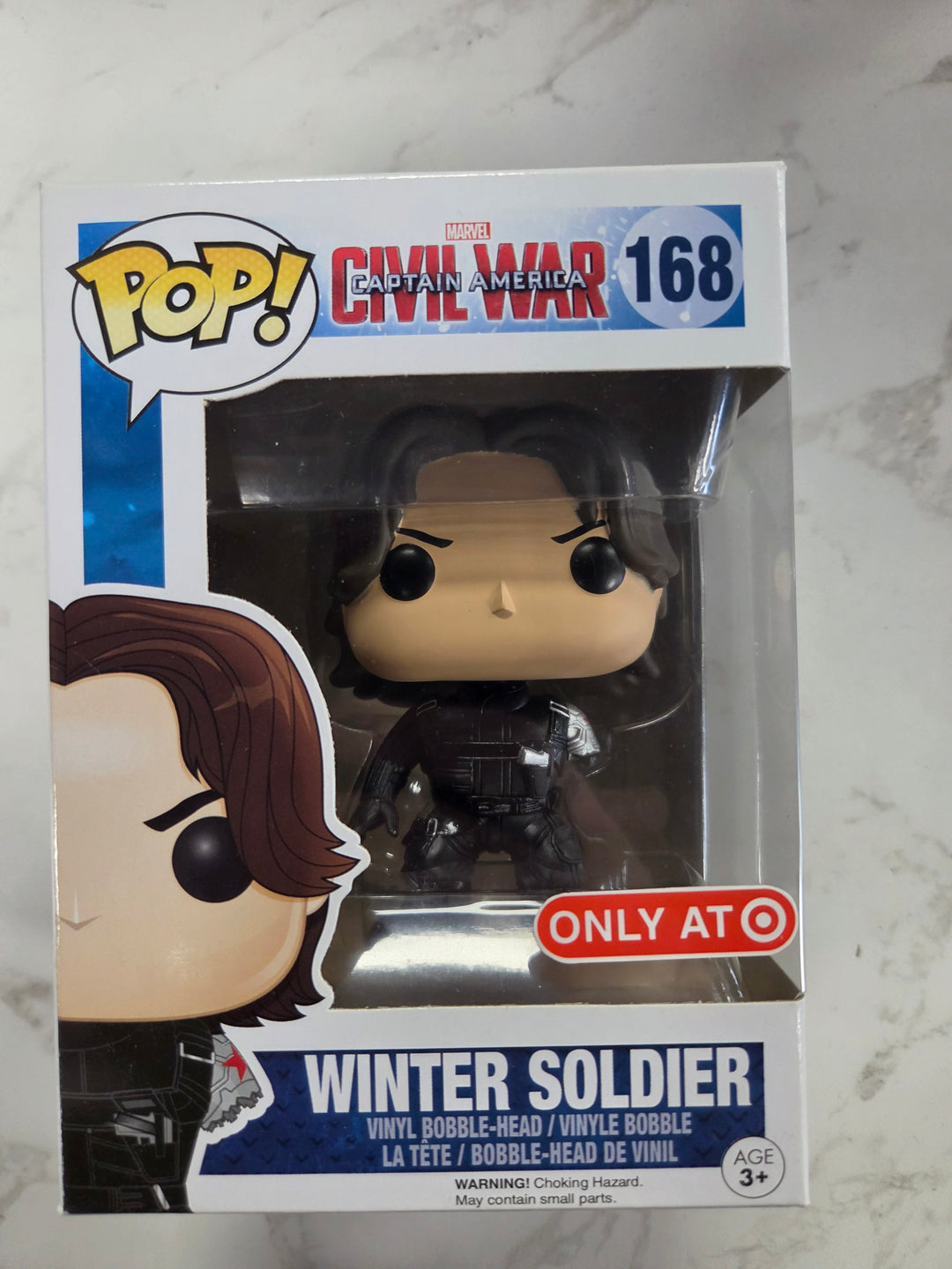 Funko Pop! Winter Soldier #168, Captain America: Civil War FP9326