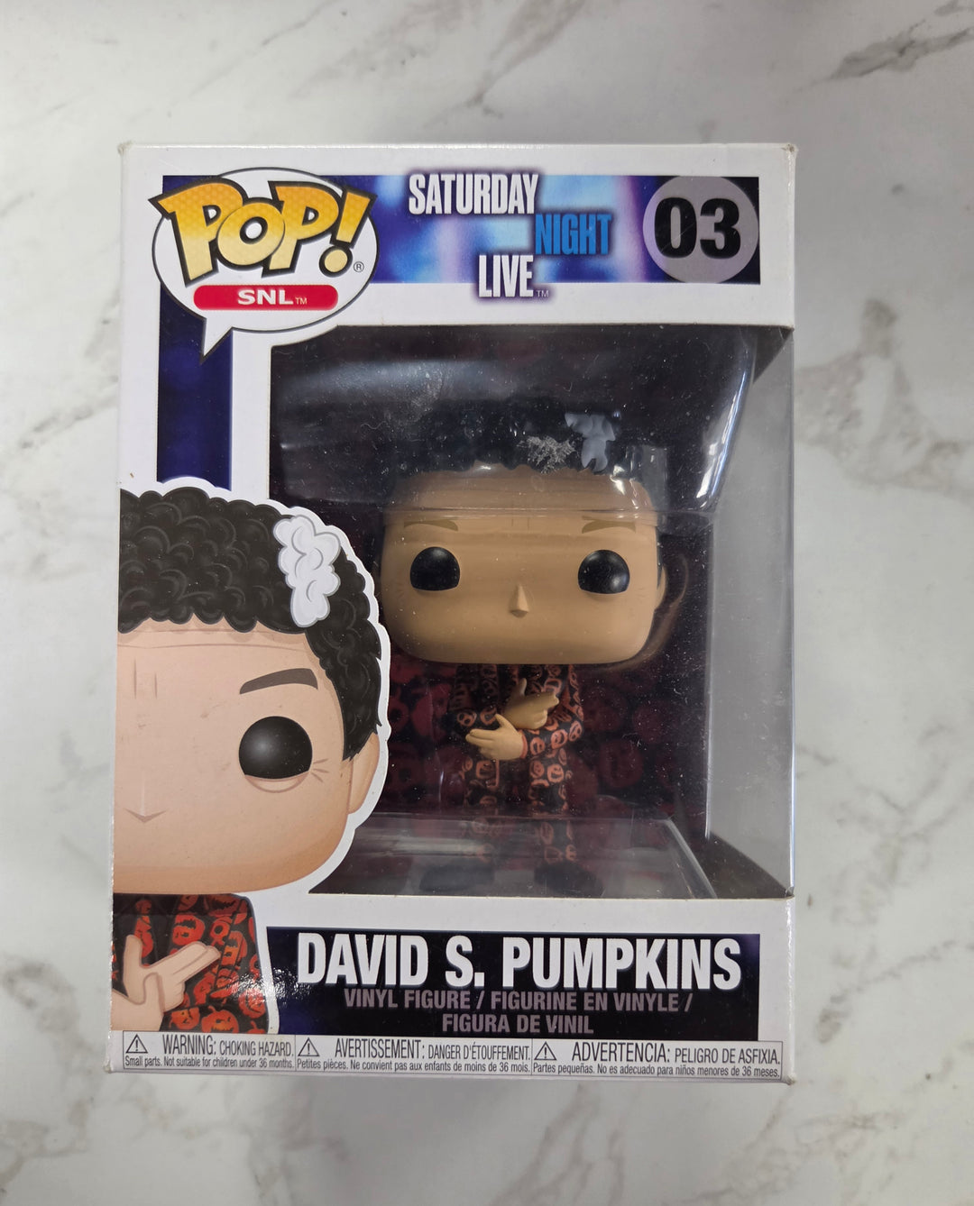 Funko Pop! David S. Pumpkins #3, Saturday Night Live FP9326