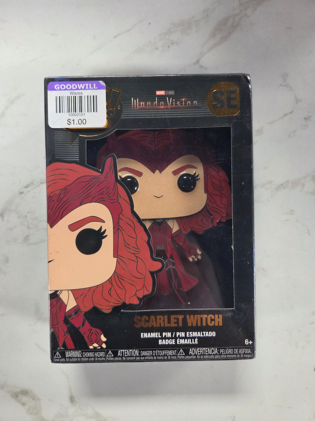 NEW Funko Pin! Scarlet Witch, Wanda Vision FP9326