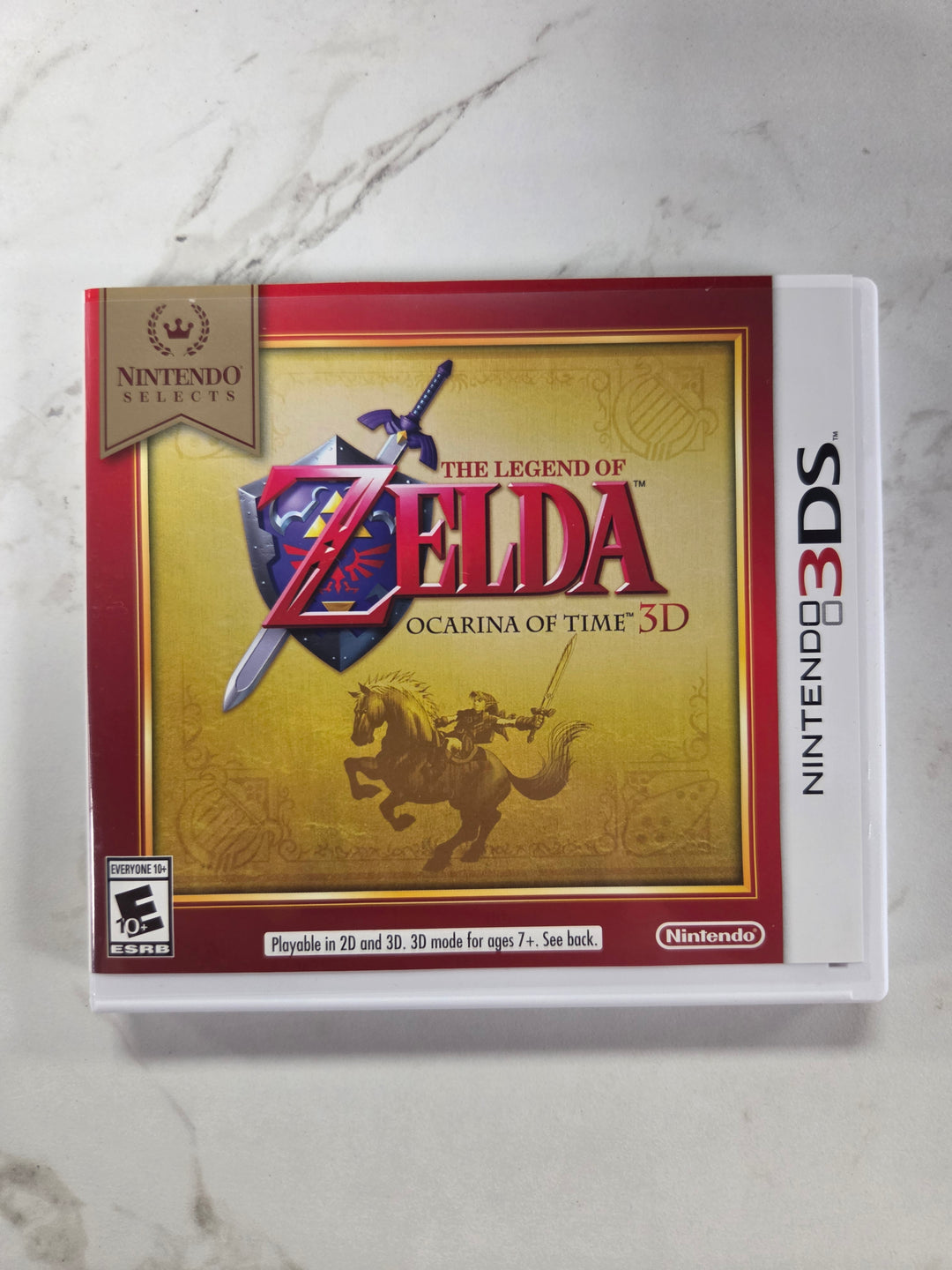 Legend of Zelda: Ocarina of Time 3D [Nintendo Selects] Nintendo 3DS CASE ONLY CO9726