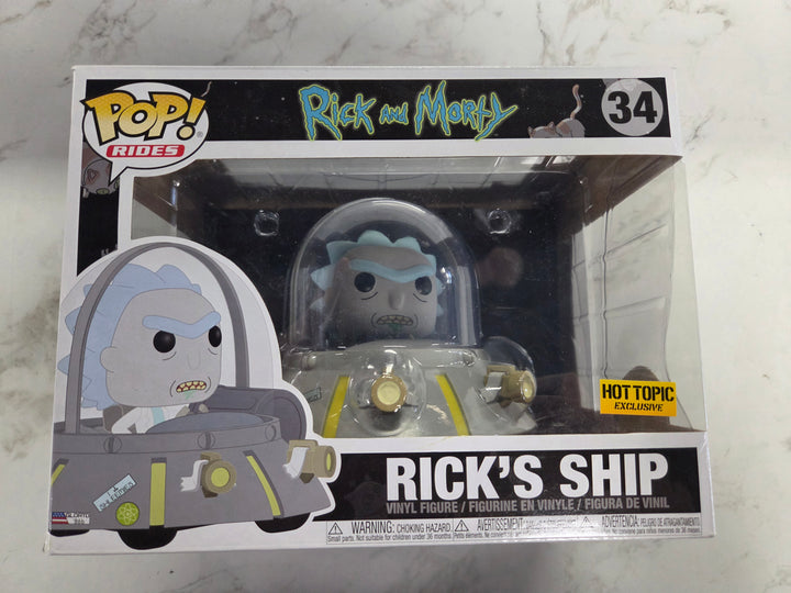 Funko Pop! Rick's Ship #34, Rick and Morty FP9726
