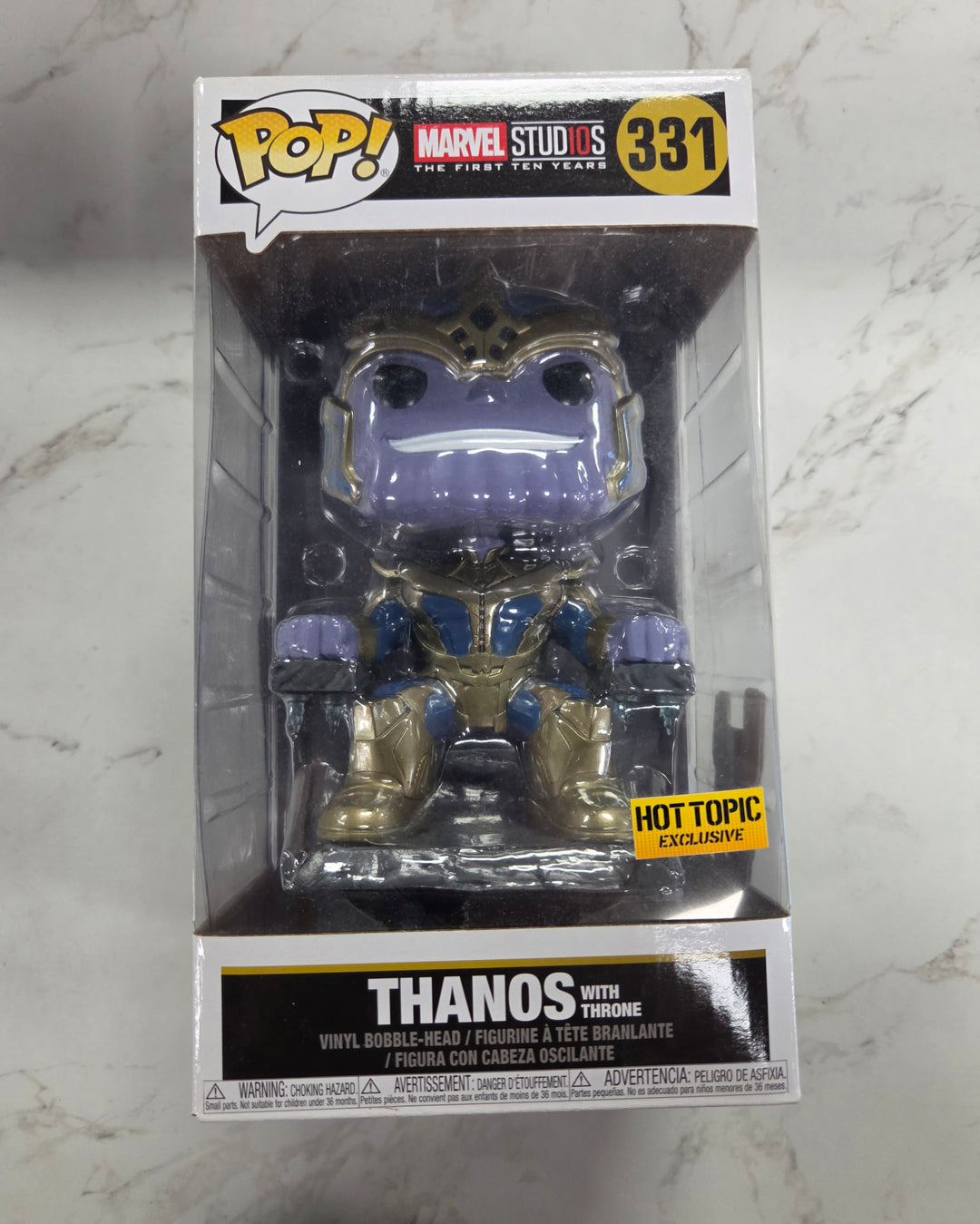 Funko Pop! Thanos #331, Marvel Studios: The First Ten Years FP9726