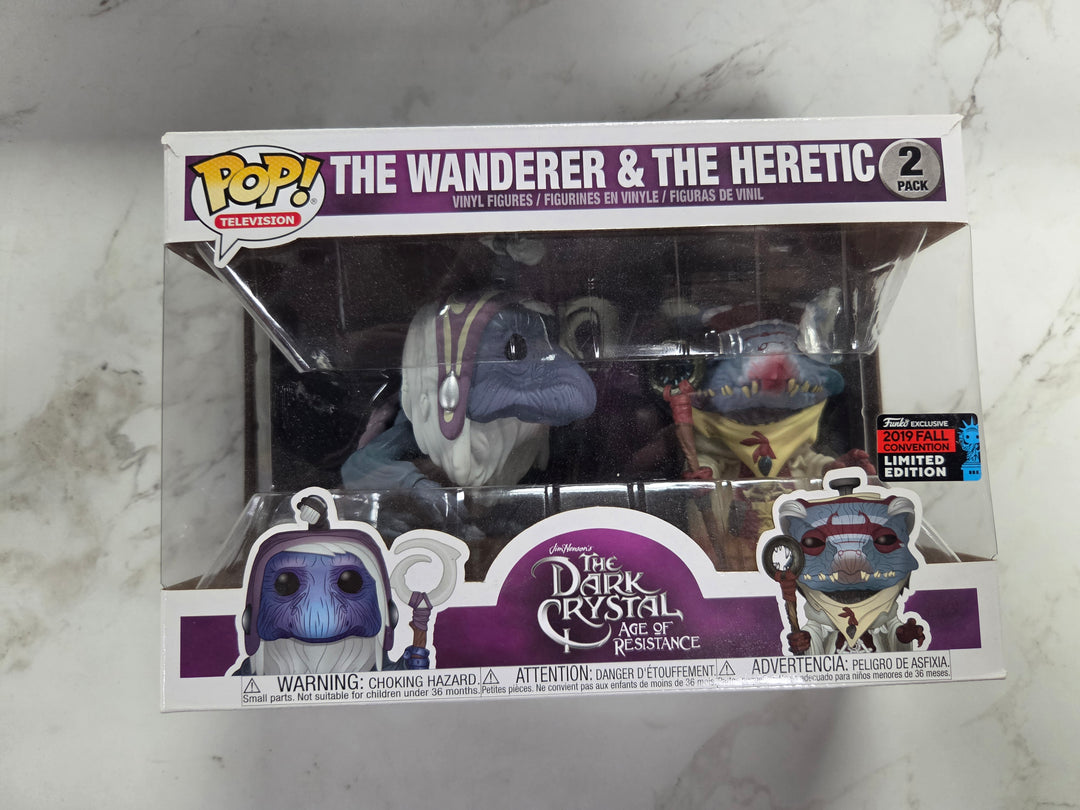 Funko Pop! Wanderer & The Heretic 2-Pack, Jim Henson, The Dark Crystal - Age of Resistance FP9726