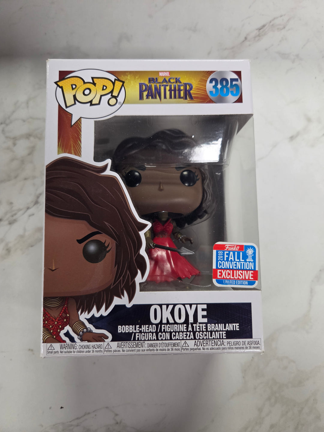 Funko Pop! Okoye #385, Black Panther FP9726