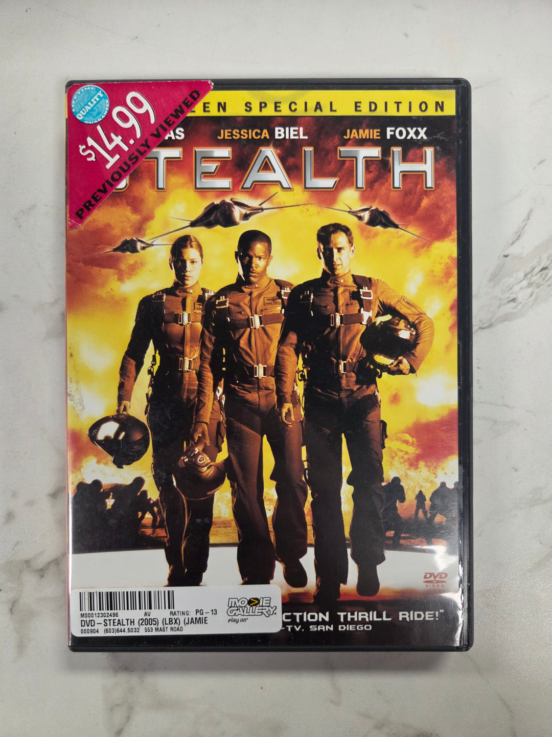 Stealth (Widescreen Two-Disc Special Edition) - DVD PM9926