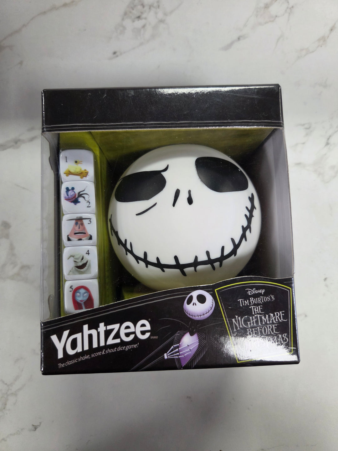 NEW Yahtzee - Disney The Nightmare Before Christmas Dice Game NT91026