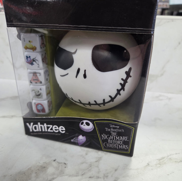 NEW Yahtzee - Disney The Nightmare Before Christmas Dice Game NT91026