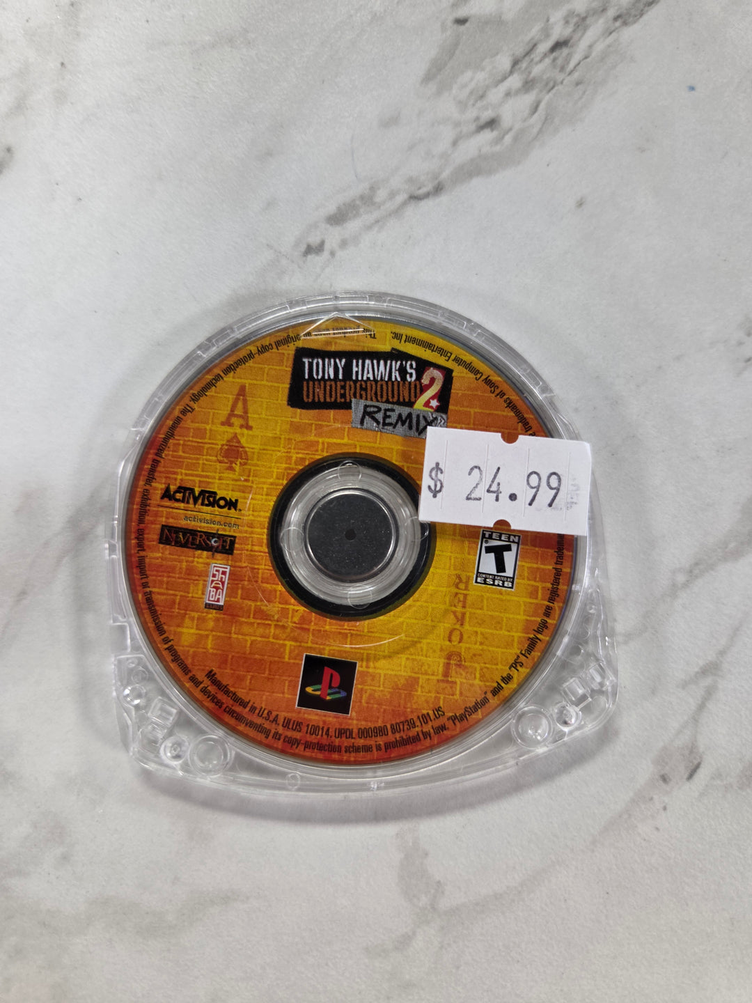 Tony Hawk's Underground 2: Remix PSP DISC ONLY DI91026